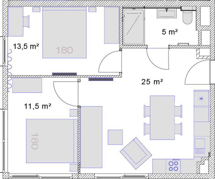 Comfort Apartment A102 Sea View Parking Free 米兹多洛杰 外观 照片